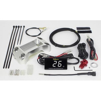 コンパクトLEDサーモメーターキット (シルバー) TAKEGAWA(武川)