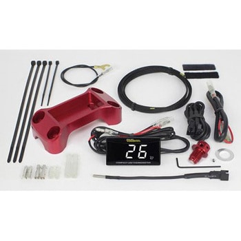 コンパクトLEDサーモメーターキット (レッド) TAKEGAWA(武川)