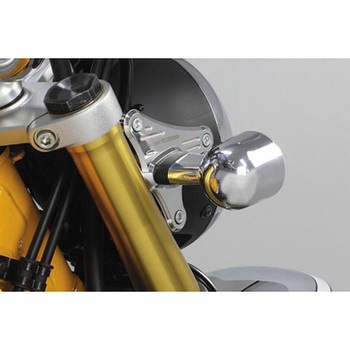 ヘッドライトステー (クロムメッキ) TAKEGAWA(武川)