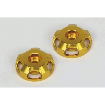 バーエンドカバー (ゴールド) 2個 - TAKEGAWA(武川)