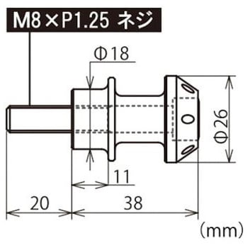 09-11-0228 荷掛けフック 2個セット ブラック 1個 TAKEGAWA(武川