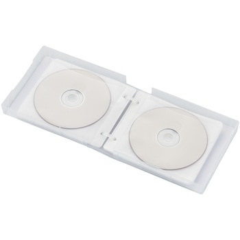 Blu-ray/DVD/CD対応クリアケース/24枚収納 エレコム