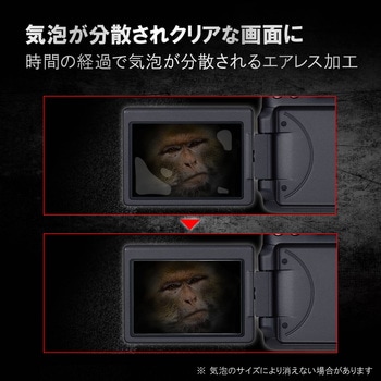 デジカメ液晶保護フィルム/3．0インチ(4：3)/高光沢/AR/高精細/衝撃吸収 エレコム