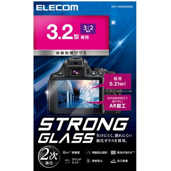 デジカメ液晶保護フィルム/3．2インチ(3：2)/高光沢/AR/高精細/衝撃吸収 エレコム