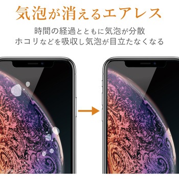 iPhoneSE 第3世代 第2世代 iPhone8 iPhone7 iPhone6s iPhone6 フィルム 反射防止 さらさら エアレス エレコム