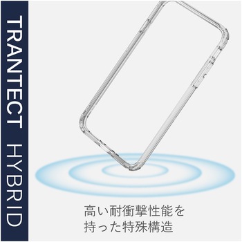 Iphonese 第2世代 Iphone8 Iphone7 ケース カバー バンパー Tpu ポリカーボネート ストラップホール付 エレコム Iphoneケース 通販モノタロウ Pm A19ahvbcr