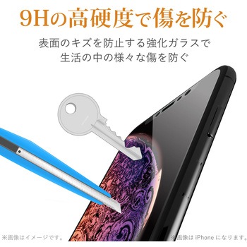 Xperia 10 II/ガラスフィルム/0．33mm エレコム