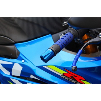 アルミハンドルバーエンド タイプC SUZUKI M12 SPEEDRA(SSK)