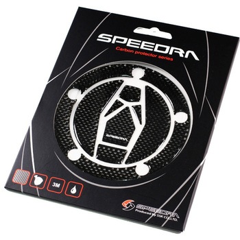 カーボンタンクキャップパッド KAWASAKI タイプ3 SPEEDRA(SSK)