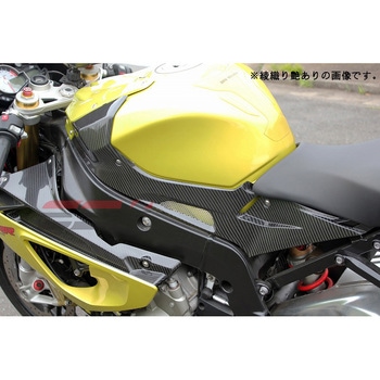 S1000RR 2010〜2014 カーボン タンク サイド SPEEDRA製 SPEEDRA タンクサイドカバー 左右セット ドライカーボン