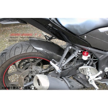 リアフェンダー ロングタイプ 適合車種YAMAHA YZF-R25/YZF-R3/MT-25/MT-03 綾織艶消しタイプ CYA0602TM