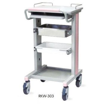 電子カルテワゴン RKWシリーズ 500×500×935mm ナカバヤシ