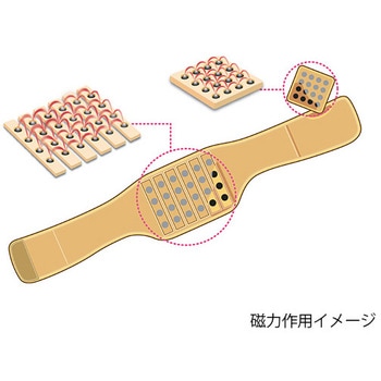ナックバン 磁気腰サポーター NAC(長堀工業)