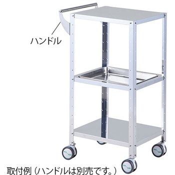 角バットワゴン 消毒盤台 SB75シリーズ - プロシェア(ナビス/アズワン)