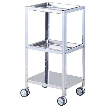 角バットワゴン 消毒盤台 SB75シリーズ - プロシェア(ナビス/アズワン)