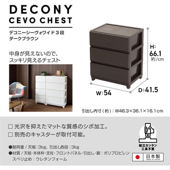 デコニーシーヴォワイド3段 JEJアステージ