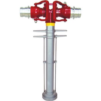 10H-B6570A 地下式消火栓用スタンドパイプ ボールコック型 引上げ脱着式 岩崎製作所 全長(口金中心)700mm 10H-B6570A -  【通販モノタロウ】