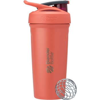 プロテインシェイカー Strada Stainless steel 24オンス(710ml) Blender Bottle(ブレンダーボトル)