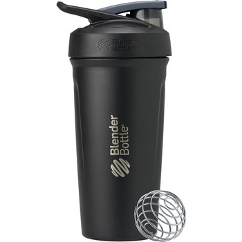 プロテインシェイカー Strada Stainless steel 24オンス(710ml) Blender Bottle(ブレンダーボトル)