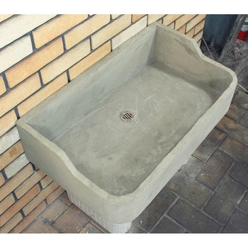 昭和レトロ流し台モルタル下地 Mサイズ 玉川窯業