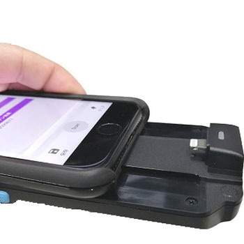 SL220 QRコード対応照合機能付きiPhone用ジャケット型2次元バーコードリーダー unitech