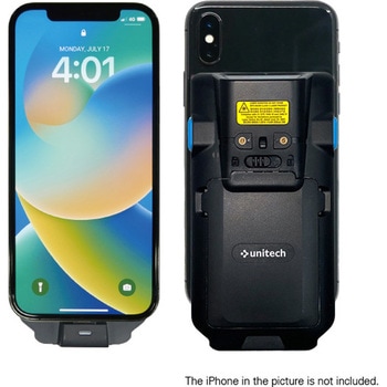 SL220 QRコード対応照合機能付きiPhone用ジャケット型2次元バーコードリーダー(ロングレンジモデル) unitech