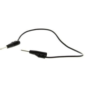 Hirschmann Test & Measurement テストリード線 60V dc， 黒， 25cm(973594100) Hirschmann Test & Measurement
