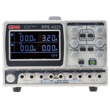 RS PRO ベンチ電源， 出力数：4， 0 → 32V， 1 A， 3 A RS PRO