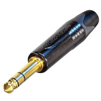 Neutrik(ノイトリック) 1/4"フォーンプラグ Xシリーズ ブラック NEUTRIK