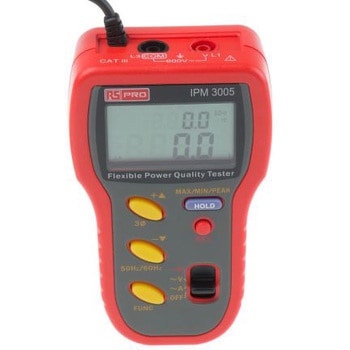 電力特性アナライザ RS PRO LCD， IPM3005 RS PRO