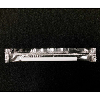 アルコール検知器用ストロー 4.5mm×7cmストレートフィルム包装 白 シバセ工業