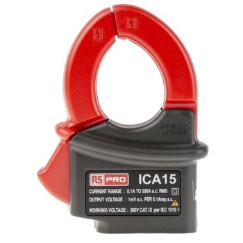 RS PRO マルチメータ用電流クランプアダプタ(1238651) RS PRO