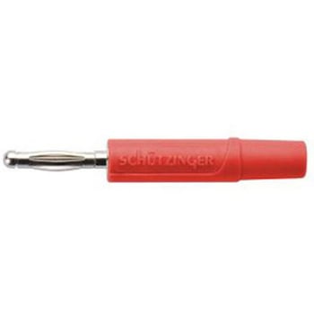 Schutzinger 2 mmテストプラグ/ソケット ベリリウム銅 22mm 赤 Schutzinger