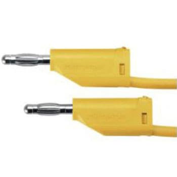 Schutzinger テストリード線 33 V ac， 70 V dc， 黄， 1m Schutzinger