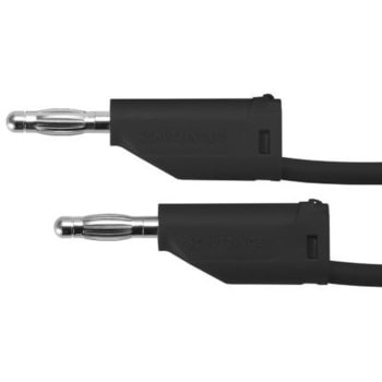 Schutzinger テストリード線 33 V ac， 70 V dc， 黒， 2m Schutzinger