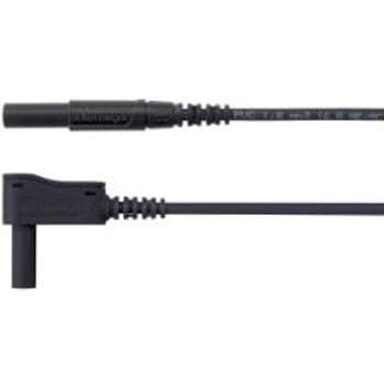 Schutzinger テストリード線 1kV， 黒， 2m Schutzinger