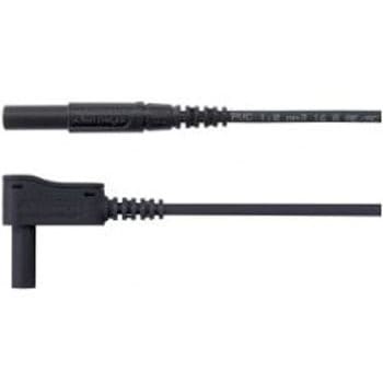 Schutzinger テストリード線 1kV， 黒， 50cm Schutzinger