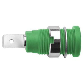 Schutzinger 2 mmテストプラグ/ソケット 真鍮 34mm 緑 Schutzinger
