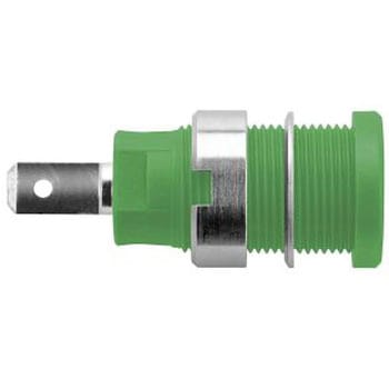 Schutzinger 2 mmテストプラグ/ソケット 真鍮 33mm 緑 Schutzinger