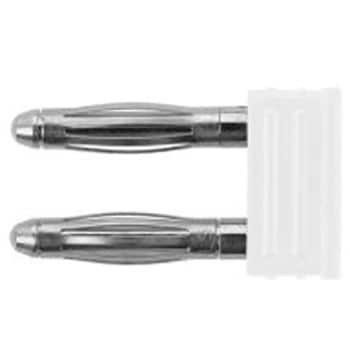 Schutzinger バナナプラグ -ジャック， 2mm プラグ， 黒 KURZ 6730 / 5.08-2 IG Ni / SW Schutzinger