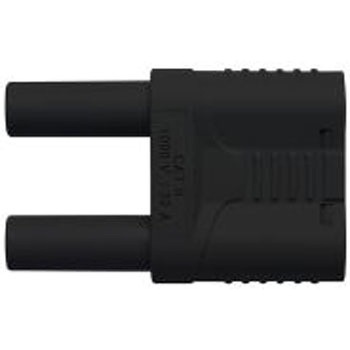 Safety connecting plug， 1000 V CAT II， 3 Schutzinger