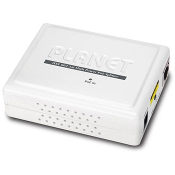 PoE+スプリッター IEEE 802.3at ギガビット PLANET Technology