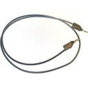 Mueller バナナプラグ 銅 250mm 赤 MUELLER ELECTRIC