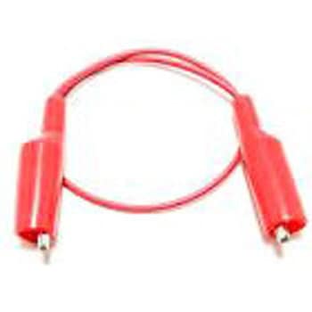 ミューラー BU-3030-A-48-2 わに口クリップ 10A， 赤 MUELLER ELECTRIC