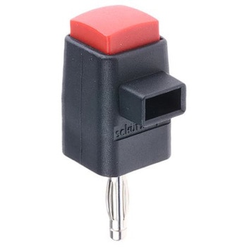 Red button quick connect terminal，4mm Schutzinger
