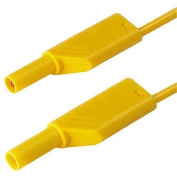 Hirschmann Test & Measurement テストリード線 1000V ac/dc， 黄， 1m(934095103) Hirschmann Test & Measurement