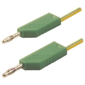 Hirschmann Test & Measurement テストリード線 60V dc， 黄/緑， 50cm Hirschmann Test & Measurement