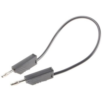 Hirschmann Test & Measurement テストリード線 60V dc， 黒， 25cm(934058100) Hirschmann Test & Measurement