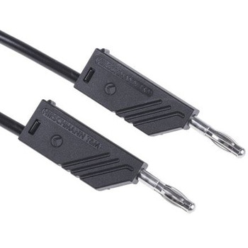 Hirschmann Test & Measurement テストリード線 60V dc， 黒， 50cm(934060100) Hirschmann Test & Measurement