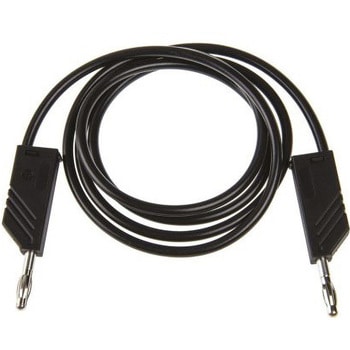 Hirschmann Test & Measurement テストリード線 60V dc， 黒， 1m(934062100) Hirschmann Test & Measurement